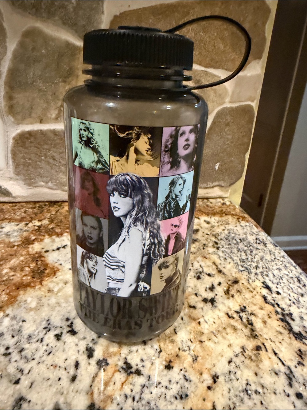 Taylor Swift The Eras Tour Water Bottle - Official Tour Design